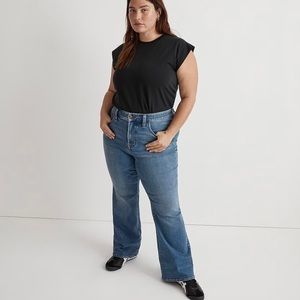 Madewell Skinny Flare high rise jeans size 33